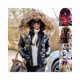 thumbnail image 5 of Abrigo de algodón polar de otoño e invierno para mujer, abrigo corto de algodón para mujer, abrigo cálido, 5 of 6