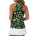 thumbnail image 5 of Whosucclay Clover Heart Workout Tank Tops for Women, Durable Golf Tank Soft Sleeveless Womens Golf Shirt, 5 of 7