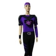 thumbnail image 5 of Globo Gym Purple Cobras White Goodman Adult Costume - Mens Large, 5 of 11