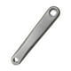 thumbnail image 5 of Brazo de biela de bicicleta, brazo de biela de bicicleta izquierdo, juego de bielas de cadena simple izquierda, pata de metal Agujero cuadrado, 5 of 9