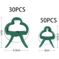 thumbnail image 5 of 80 Clips (30 Grandes + 50 Pequeños) Clips de Corbata para Plantas Verdes - Ayuda para Trepar Plantas Trepadoras en Estacas en Espiral o Clips de Estacas de Bambú para Jardinería y Huertos, 5 of 5