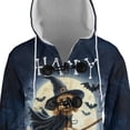 thumbnail image 4 of Happy Halloween Goldendoodle Witch Pumpkins Bats All Over Print 3D Hooded Duffle Toggle Coat Doodle Dog Lover Gifts Idea - 13012, 4 of 6
