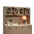 thumbnail image 3 of Sauder Dixon City Engineered Wood Large Hutch in Brushed Oak Finish, 3 of 4
