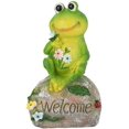 thumbnail image 5 of JM Estatua de ranas de resina para exteriores, interior, hogar, jardín, piscina, patio, césped, adorno de animales, figurita, modelo regalo JM JM, 5 of 5