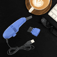 thumbnail image 3 of Dosaele New Mini Computer Vacuum,Portable Vacuum Cleaner Car Pet Vacuum Dust Kit - Cleaning Dust, Hairs, Crumbs, Scraps, Cigarette Ash for Laptop, Keyboard, Makeup Bag, Car, Pet House (Blue), 3 of 4