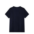 thumbnail image 2 of Camiseta casual de manga corta azul claro para hombre con estampado de cruces blancas - Algodón transpirable, cuello redondo, ropa deportiva de verano, 2 of 5