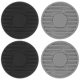 thumbnail image 1 of Posavasos de silicona para coche, posavasos para bebidas, posavasos redondos para coche, antideslizantes, 4 Uds., 1 of 6