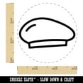 thumbnail image 2 of Beret Hat Doodle Self-Inking Rubber Stamp Ink Stamper - Red Ink - Small 3/4 Inch, 2 of 7