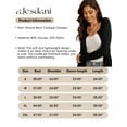 thumbnail image 6 of a.Jesdani Womens Cardigans Lightweight Soft Knit Crewneck Cardigan Sweater S-2XL, 6 of 9