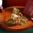 thumbnail image 2 of Bearachild Navidad flores artificiales rama plástico decoración guirnalda granja boda pared jardín Navidad árbol cumpleaños Kits de decoración para fiestas tipo 6 Bearachild HA065233-06, 2 of 6