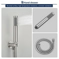 thumbnail image 4 of HOMELODY Shower Faucet Set with valve Brushed Nickel 10 inch Rainfall Shower Head System Brushed Nickel, 4 of 11