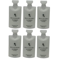 Bvlgari White Tea au the blanc Body Lotion Set of 6 ea 2.5oz Bottles.