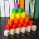 thumbnail image 2 of Xihbxyly Bloques Cuadrados, Material Didáctico de Matemáticas para Niños, Rompecabezas Tridimensional, Bloques de Construcción, Juguetes, 2 of 2