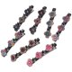 thumbnail image 4 of KAKOWELY 7 pinzas para el cabello con cristales brillantes y diamantes de imitación para trenzar el cabello., 4 of 5
