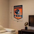 thumbnail image 2 of WinCraft Chicago Bears Heritage History Banner Pennant, 2 of 4