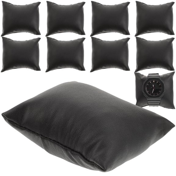 Worgeous Stylish Pillows Displaying Watch Cushions Black Silk Wadding 10Pcs