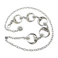 thumbnail image 1 of Cinturón de Cadena de cuerpo de mujer Colcomx Moda Cadena de la cintura Plata, 1 of 6