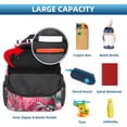thumbnail image 5 of Pink Monkey Gorilla Cute Bag Diaper Backpack Baby Cushion Backpack Backpack for School Teens with Adjustable Strap and Large Capacity, Printed Design, 5 of 6
