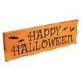 thumbnail image 4 of Northlight 17" Happy Halloween Black Bat Metal Wall Sign, 4 of 6