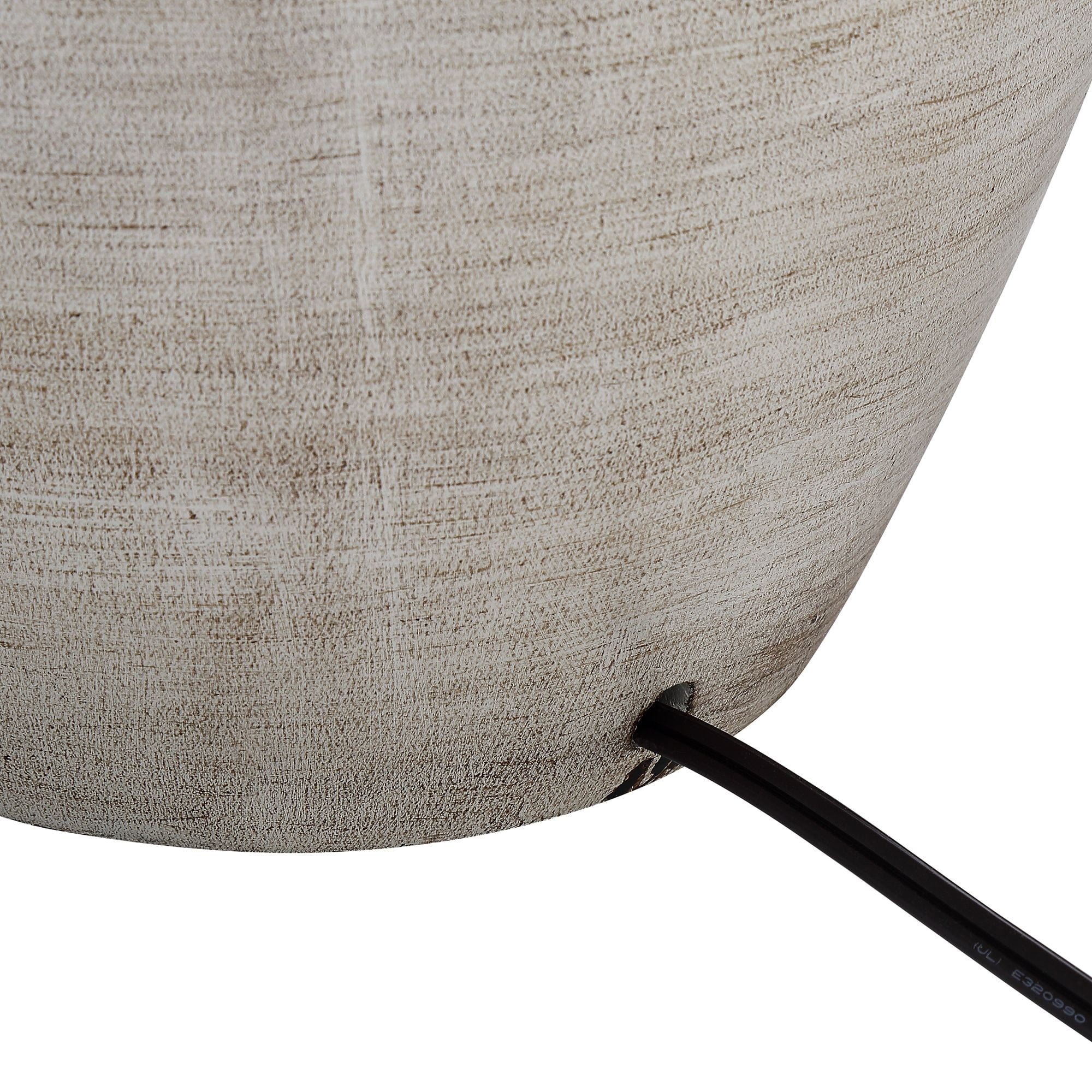 Regency Hill Glenn 27" Tall Urn Traditional Southwestern Table Lamps Set of 2 WiFi Smart Socket Gray Terra Cotta Living Room