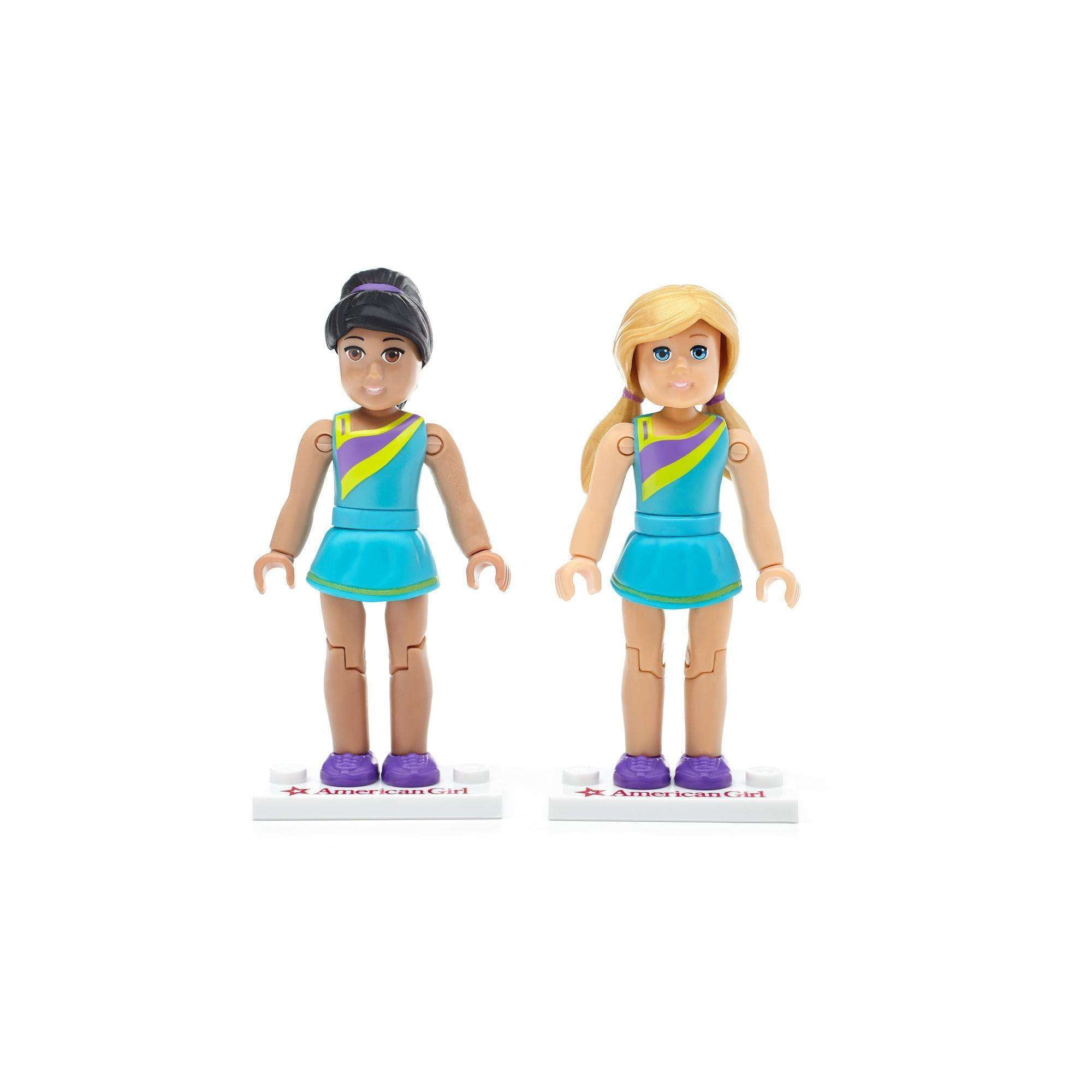 american girl mega construx gymnastics