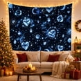 thumbnail image 3 of Moon Stars Cosmic with Faint Wispy Nebula Clouds, Mystical Fantasy for Space Lovers, Galaxy Room Decor, Valentine'S Day Gift, Tapestry Wall Hanging for Bedroom and Dorm, 3 of 7