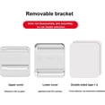 thumbnail image 3 of Toll Pass Holder Easy Pass Mount Removable ETC Bracket for Trucks RVs SUVs, 3 of 5