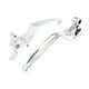 thumbnail image 5 of Palancas de embrague de freno DYNWAVEMX 2 piezas manuales para motocicleta aluminio plata, 5 of 8