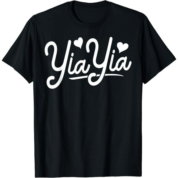 YiaYia Shirts for Women YiaYia Birthday Gifts Cute YiaYia T-Shirt