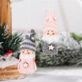 thumbnail image 1 of Xihbxyly Ángel Navideño, Bonito Adorno de Tela, Bonito Colgante para Árbol, Decoración Navideña, Accesorio para Fiestas, Juego de 2, Tamaño 3 X 3 X 7,5 Cm, 1 of 7