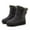 Q-Grey, variant on Fashion Women Winter Water Snow Rain Boots for Women Proof Flat Hook Loop Short Snow Boots for Women Low Heel Keep Warm Snow Boots Snow Boots for Women Tall Comfortable Mid Boots Shoes