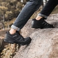 thumbnail image 6 of Mens Hiking Shoes Waterproof Breathable Non-Slip Lightweight Black Low Top Trail,Size 9, 6 of 9