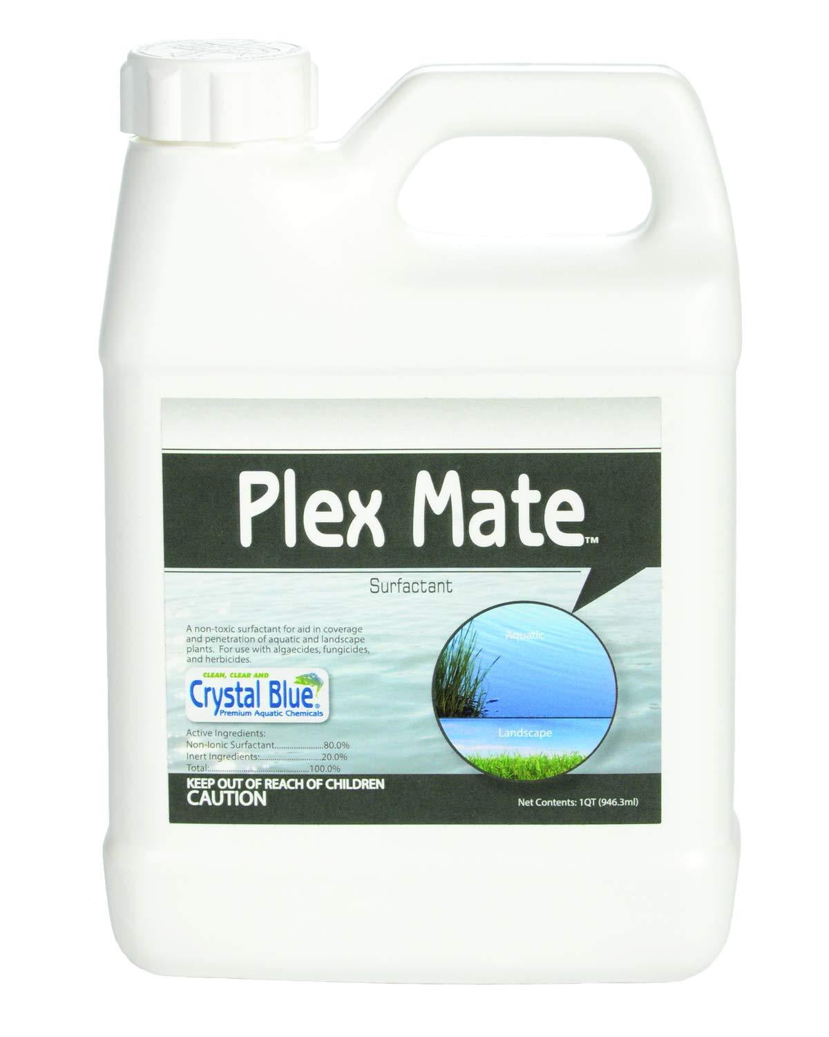 Crystal Blue Plex Mate Surfactant, Quart