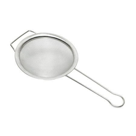 

6 Stainless Steel Strainer With Support Handle Pack of 2
