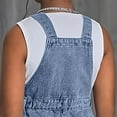 thumbnail image 5 of Girls Romper Jumpsuit Girl's V Neck Sleeveless Jumpsuits Spaghetti Straps Harem Long Pants Rompers With Pockets (5-14 Years), 5 of 8