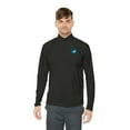 thumbnail image 4 of Yin-Yang - Blue - Unisex Quarter-Zip Pullover, 4 of 4