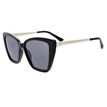 KENDALL   KYLIE Women's KK5126 CHARLOTTE 001 Black & Gold / Gray Tinted Sunglasses