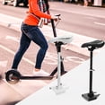 thumbnail image 4 of Asiento Scooter Sillín de monopatín eléctrico plegable de altura ajustable que absorbe los golpes si Meterk  Asiento Scooter, 4 of 6