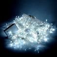 thumbnail image 3 of ZOELNIC 9.8ft x 9.8ft Curtain String Fairy Lights, 300LEDs Lights for Garden Wedding Party Home Decor, Cool white, 3 of 6