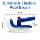 thumbnail image 5 of Pool Brush for Step & Corner, Rotatable Hand Scrub Brush with Fine Bristles for Cleaning Swimming P, 5 of 5
