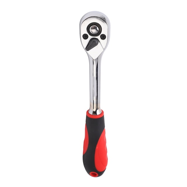 Mini Ratchet Spanner, Automatic 72 Teeth Ratchet Socket Wrench Universal Compact Quick Fasteners Engagement For 1/4in Suse With 6.35mm Bit,3/8in Muse With 10mm Bit,1/2in Luse