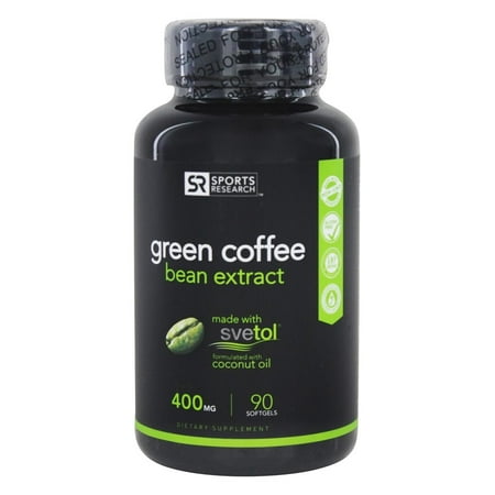 UPC 023249000860 product image for Sports Research Corp - Green Coffee Bean Extract 400 mg. - 90 Softgels | upcitemdb.com