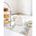 thumbnail image 4 of Easter Eggs Kitchen Dish Towels for Drying Dishes Set of 2, Spring Botanical Eucalyptus Floral Butterfly Waffle Weave Microfiber Hand Tea Bathroom Towels Quick Dry & Absorbent Towel 12x12, 4 of 7