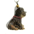 thumbnail image 2 of Yorkshire Terrier Puppy with Bandana Yorkie Dog Polish Glass Christmas Ornament, 2 of 3