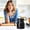 Black#2, variant on Stainless Steel Double Wall Tea Kettle with Infuser 1000ml Portable Hot Water Pot Insulated Leak Proof Teapot with Filter One Click Pouring Travel Tea Maker for Home Office Camping