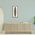 thumbnail image 3 of Stupell Industries Glam Brand Surfboard Nature Painting Brown Floater Framed Canvas Art Print Wall Art, 14 x 31, 3 of 10