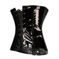 thumbnail image 3 of Tinglu Steampunk Corsets Tops for Women Sexy Gothic Lace-up Bustier Corselet Overbust, 3 of 5