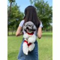thumbnail image 4 of Mochila De Lona Para Mascotas, Bolsa Transpirable Para Perros Al Aire Libre, Bolsa Ajustable Para Gatos En El Pecho, Bolsa De Cuatro Patas Vogacara AP006185-10, 4 of 6
