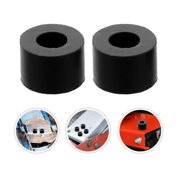 OULII 10pcs Floor Jack Oil Seals Hydraulic Jack Oil Seal Black Plastic Maintenance for Automotive Enthusiasts