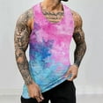 thumbnail image 2 of Otaozi Tank Tops Men Black Mens Tops Plus Size Dressy Summer Tops For Men Going Out Mens T-Shirts Graphic Tees Music Spring Sale 2025, 2 of 5